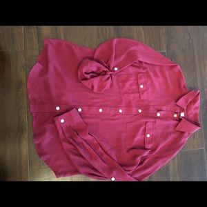 Ann Taylor Loft button down blouse